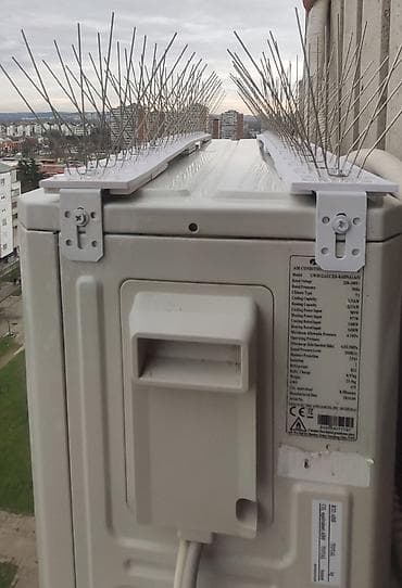 Šiljci protiv golubova za spoljnu jedinicu klima uređaja – DIY