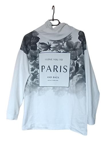 Duks sa kapuljačom “I LOVE YOU TO PARIS AND BACK” - Model: lagani na lalafo.rs Duks sa kapuljačom “I LOVE YOU TO PARIS AND BACK” - Model: lagani