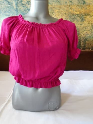 p. s. fashion kaputi: S (EU 36), Jednobojni, bоја - Roze — 1