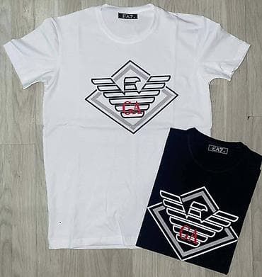 Pantalone: Men's T-shirt Moschino, bоја - Bela — 2