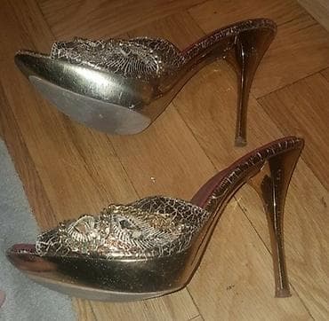 Primadonna collection papuce sa visokom stiklom. Broj 37, moze i 36,5