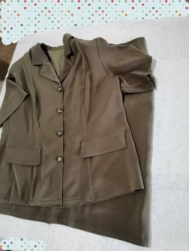 torba sa cirkonima: 2XL (EU 44), Jednobojni, bоја - Maslinasto zelena — 5