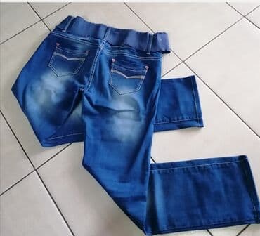 pantalone od vestacke koze: Farmerice extra kao nove
Vel 30
Extra model i kvalitet Uvoz Turska — 2