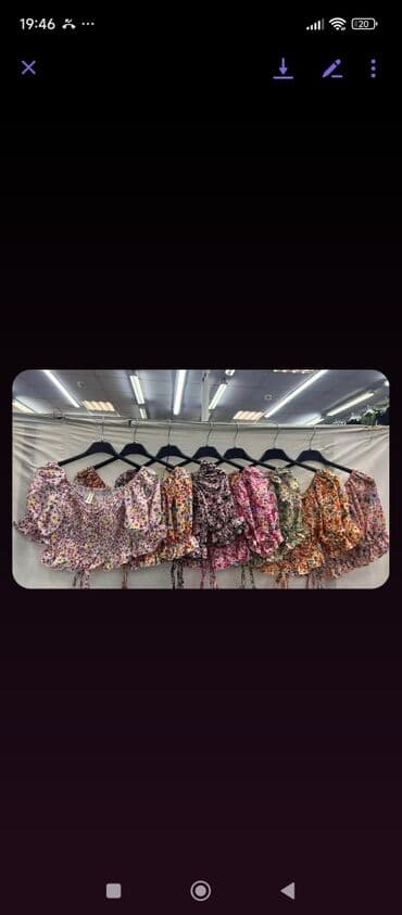 Dresses: Suknjice 1.500dinara
Bluzice 1.700dinara
Komplet 2500 dinara — 2