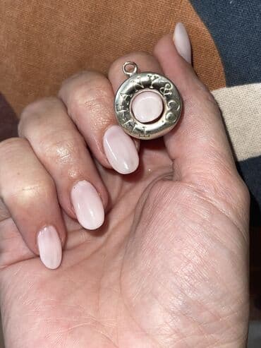 srebrna ogrlica sa krsticem: Tiffany, Used — 1