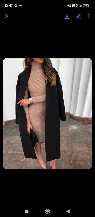 Dresses: Amari S, color - Pink, Long sleeves — 1