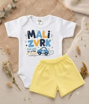 kompleti od trikotaze: Bebi set – bodi kratkih rukava + šorts - Brend: TipTop (etiketa — 5
