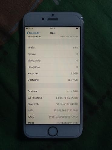 apple iphone 6s: Apple iPhone iPhone 6s, 32 GB Stanje telefona perfektno, zastitno — 2