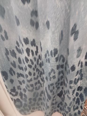 Dresses: Duga haljina sa dugim rukavima u nijansama svetloplave i tamnoplave — 3