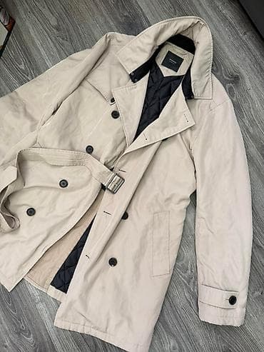 levis muski duks: Prelep muški trench mantil, L veličine — 3