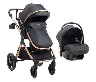 zimski kombinezon za decu: BBO KOLICA ZA BEBE (X1) Dory set – BLACK, 3u1 sistem Opis: - — 1