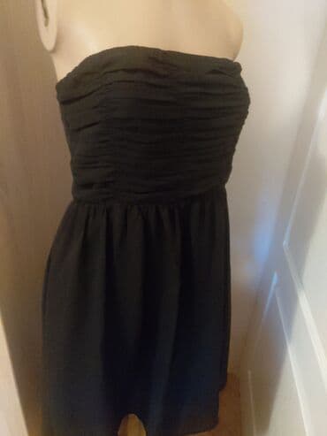 haljine sečene ispod grudi: S (EU 36), color - Black, Evening, Without sleeves — 1