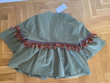 dugi prsluci sa dva lica: Zara, M (EU 38), bоја - Maslinasto zelena — 4