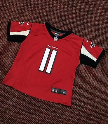 elastin poliamid: Nike NFL dres Atlanta Falcons - Julio Jones Vel. M/10-12 god Na — 5