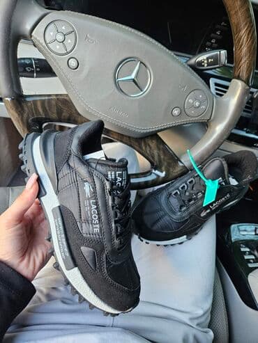 cizme na stiklu do kolena: Lacoste, 38, bоја - Crna — 2