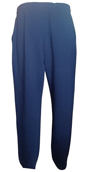 pantalone bele: Suzanne Grae ženske pantalone – tamnoplave - Model: ravne nogavice — 3