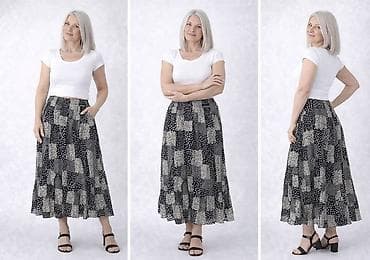 Dukserice: Prelepa suknja
Odgovara Vel S M
Viskosa Pamuk — 3