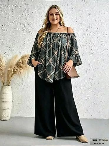 ps kombinezoni 2022: Ženski komplet za svečane i svakodnevne prilike – plus size - — 6