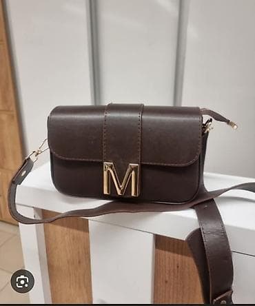 nega i lepota: Ženska crossbody torba sa slovom “M” - Model: kompaktna — 5