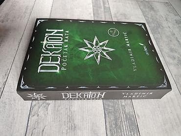 Ostalo: VLADIMIR MARTIC Dekaton: Pocetak rata (NOVO) Knjiga ide sa pratecom na lalafo.rs — 3 Ostalo: VLADIMIR MARTIC Dekaton: Pocetak rata (NOVO) Knjiga ide sa pratecom — 3