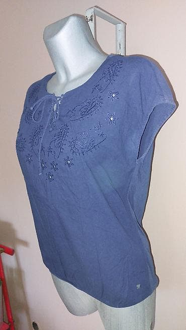 **STREET ONE bluza, veličina 38** Lepa teget bluza brenda **Street — 3