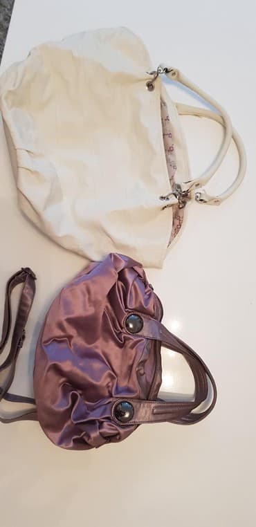 dudlin torba: Torba za rame, Bata, Materijal: Koža, Platno — 1