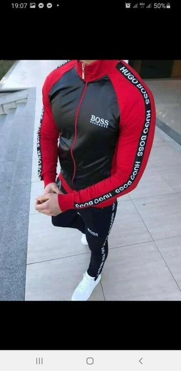 T-shirts: 🔥Muški komplet trenerke – gornji deo sa rajsferšlusom i donji deo — 3