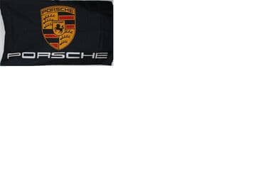 teretne gume 13 c: Zastava 150 X 90 cm - PORSCHE Zastava dimenzija 150 X 90 cm sa logom — 2