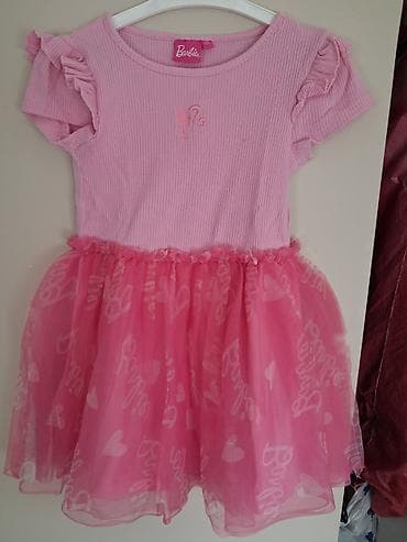 Barbie haljina za devojčice - Boja: ružičasta (gornji deo svetlo