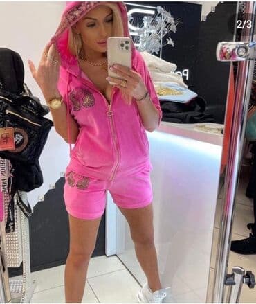 tek flis trenerka: M (EU 38), color - Pink — 2