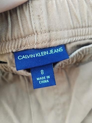 termo pantalone za decake: Calvin Klein farmerke za dečake, veličina 8. Struk po 31 tegli do — 6