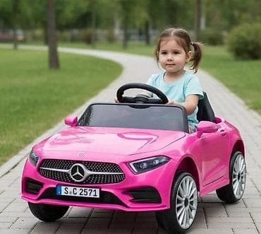 yettel pametni satovi za decu: Dečiji auto na akumulator Mercedes 2220 roze Moderan električni — 2