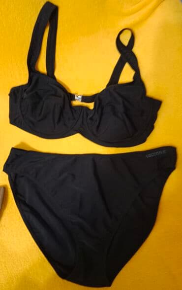 6XL (EU 52), Microfiber, Single-colored, color - Black