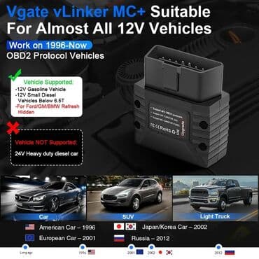merac pritiska u gumama: Vgate vLinker MC + V2.2 Bluetooth 4.0 OBD2 BimmerCode FORScan Auto — 12
