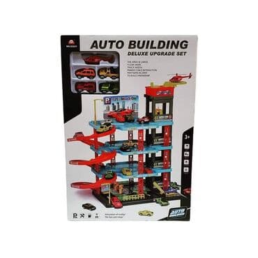 Set garaža sa metalnim autićima 47,5 cm x 30 cm x 46 cm Cena Snižena
