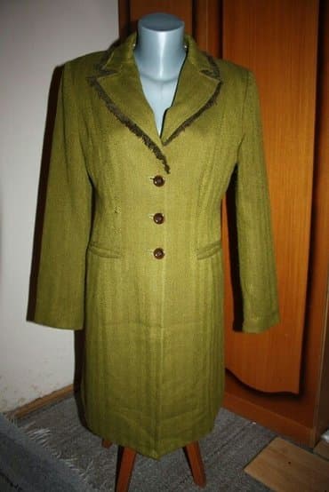 teddy kaput h m: M, Used, With lining, Single-colored, color - Khaki — 1