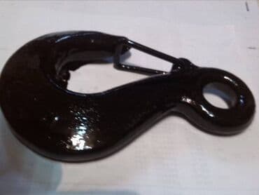 crep za kucu: Kovana kuka sa slike nosivosti do 2,5 t, dužina 200mm, težina 1,5 kg — 1