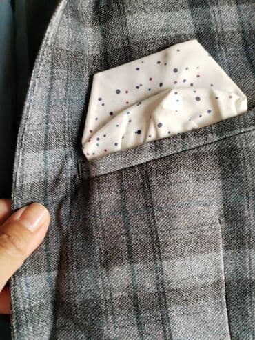 bele pantalone zara: ZARA MAN muški sako - Model: slim kroj sa reverima klasične širine - — 4