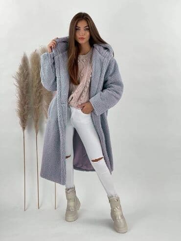 amisu teddy coat: Teddy kaput sa kapuljačom4000 — 5