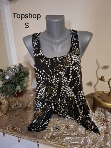 replay tank custom for her: S (EU 36), Cotton, Dots, Floral, color - Multicolored — 1