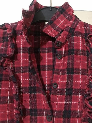 elegantne majce: Odeca za devojcice uzrast 10-12 god komad 500din 1) Karirana — 2