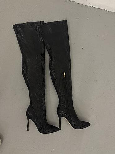 Donji delovi trenerke: Čizme, 37, bоја - Crna — 4