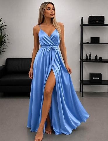 prelepe haljine: HIT OVE SEZONE 🥰 Saten haljina u prelepim bojama S M L XL 2.999dinara — 5