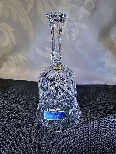 Kristalno novo zvono Nemacka 80te. Vece zvono kristal,led kristal sve