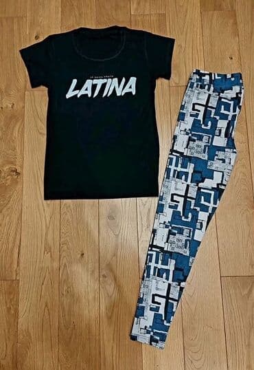 helanke sa prorezom: 2XS (EU 32), XS (EU 34), S (EU 36), Print, color - Black — 4