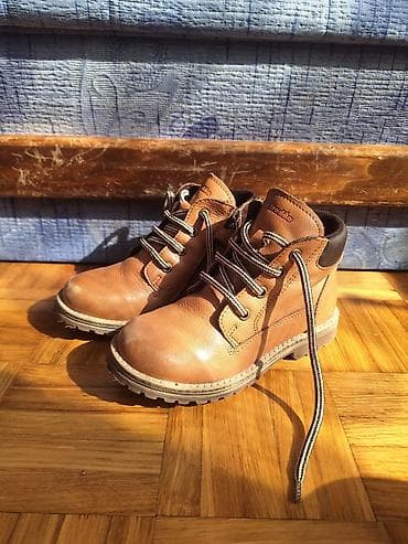 Dečje kožne čizmice – braon br 29 - Materijal: prirodna koža spolja — 3