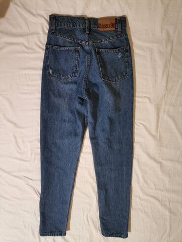 farmerke sa cirkonima stradivarius: Ženske farmerke XS. Stanje odlično. Naznačena veličina 26, odgovaraju — 6