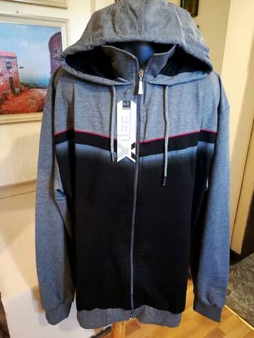 siroke pantalone za punije: Novi muski duks sa kapuljacom u velikom broju Benx 5XL. Turski — 1