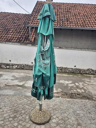 Garden tools and equipment: Veliki ugostiteljski baštenski suncobran - Dimenzije: 5 m (kvadratni — 5
