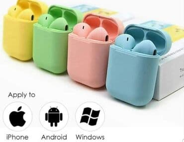 Bezicne slusalice In pods 12 Cena 1999 dinara Dostupne u 8 boja na lalafo.rs Bezicne slusalice In pods 12 Cena 1999 dinara Dostupne u 8 boja